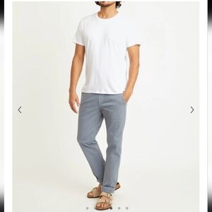 NWOT Marine Layer Signature Crew Tee In Pure White Size XXL